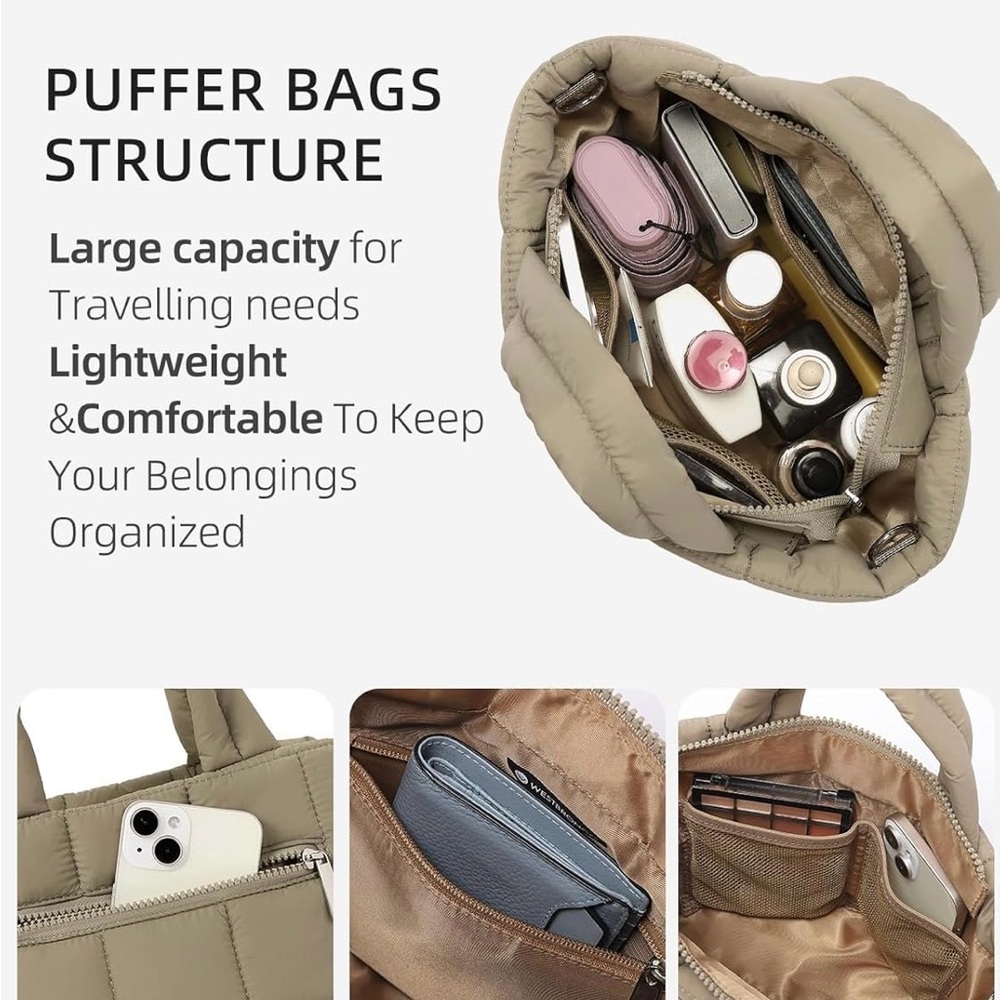 Westbronco- Mini Puffer Bag nwt - Picture 4 of 11